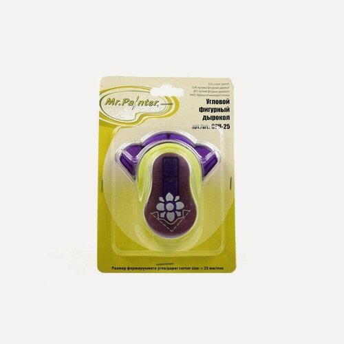 Изображение товара Mr.Painter CPU-25-OJ65 Угловой дырокол 2.5 см Ромашка для бумаги и скрапбукинга в наборе
