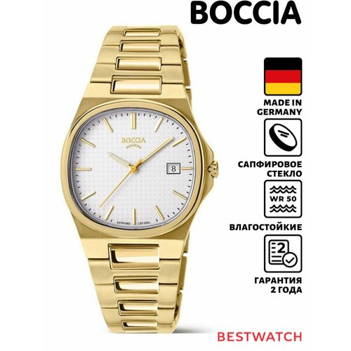 фото Наручные часы boccia, белый