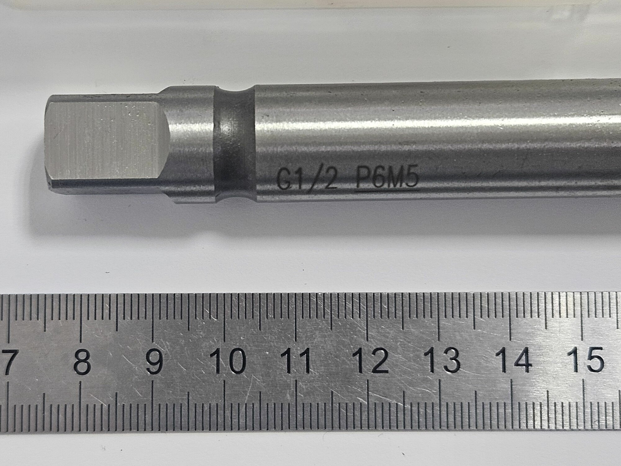 Метчик трубный цилиндрический G 1/2 — фото 1
