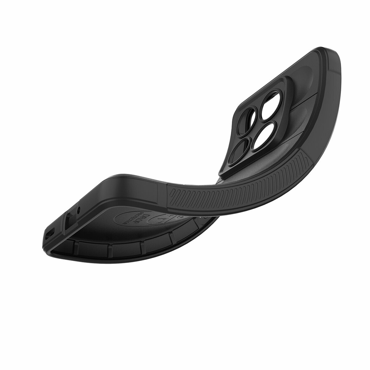 Противоударный чехол Flexible Case для Xiaomi 14T Pro черный — фото 1