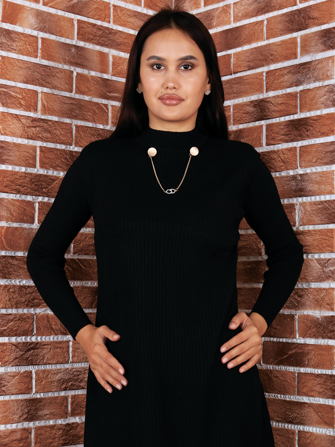 Свитер размер One Size, , черный — фото 1