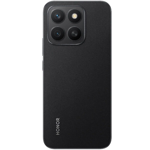 Смартфон Honor X8c Midnight Black, NFC, Android 15, экран 6.7", 8/256ГБ — фото 1