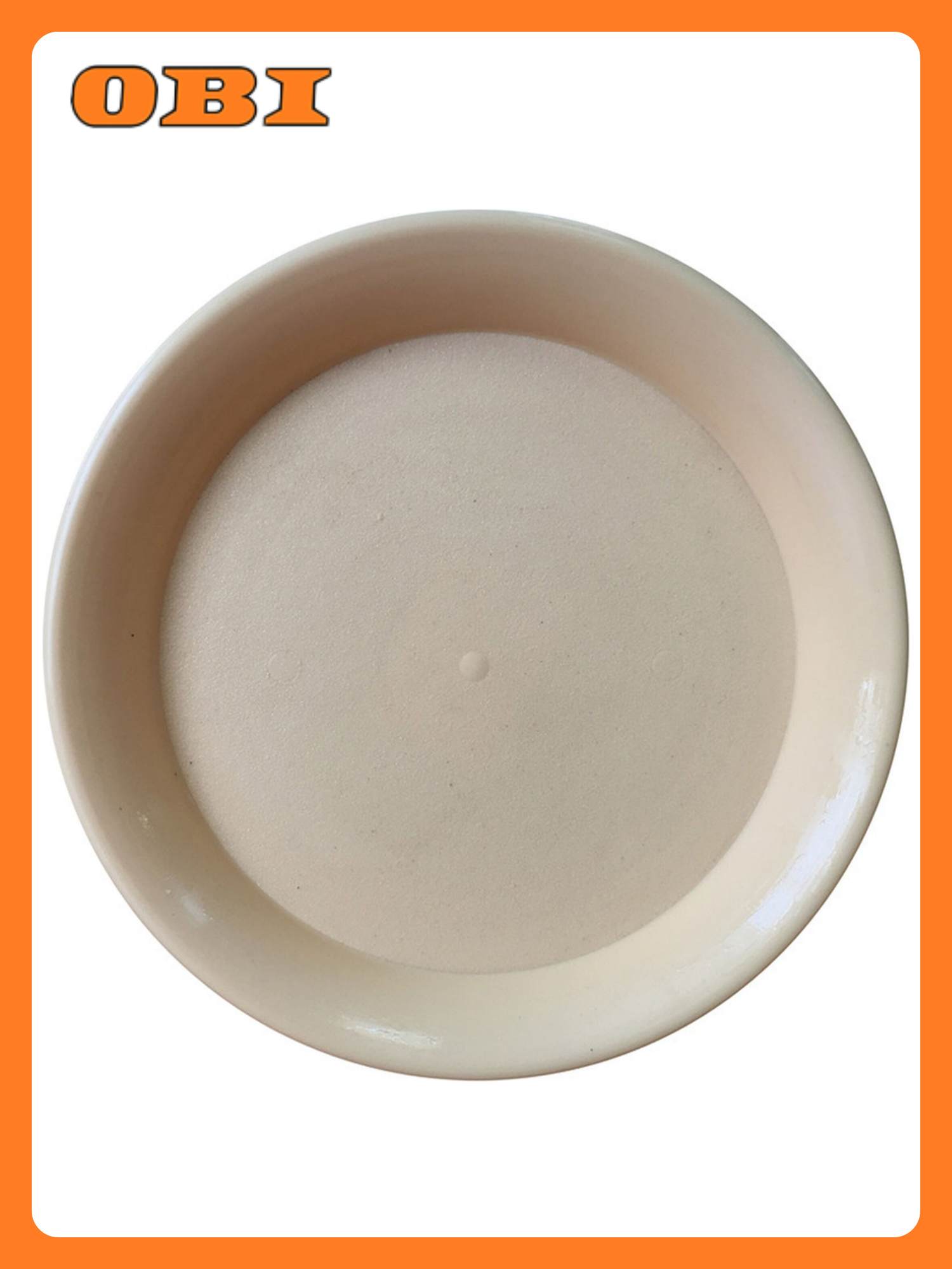 Поддон для горшков Roxor Consumer, пластик, 30см, слоновая кость