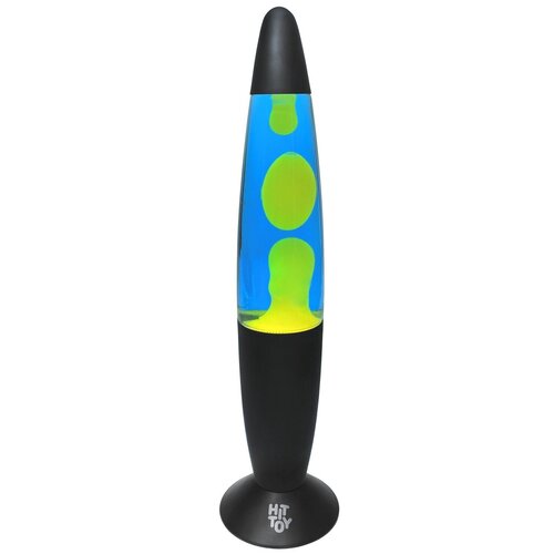 Лава-лампа 41 см Черный, Синий/Желтый