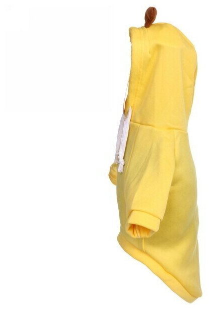 Кофта-толстовка для собаки «Wonderful style-Банан» с капюшоном, размер 2XL (62*45*26см) Ultramarine - фотография № 3