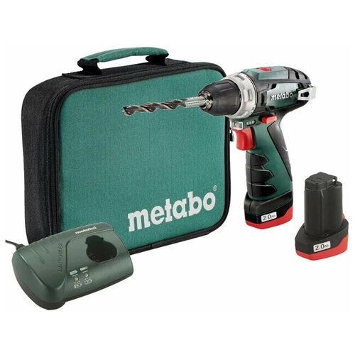 Дрель-шуруповерт аккумуляторная METABO PowerMaxx BS 1025900₽
