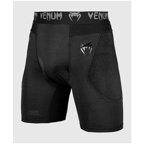 Компрессионные шорты Venum G-FIT Vale Tudo Shorts черные 2XL