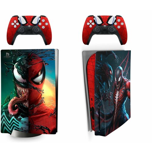 Набор наклеек VenomSpiderman на игровую консоль Sony PlayStation 5 Disc Edition 1290₽