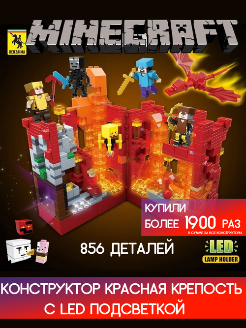 Конструктор lego майнкрафт 