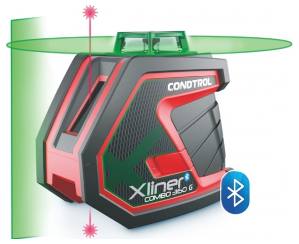 Лазерный нивелир Condtrol Xliner Combo 360G Kit 1-2-412