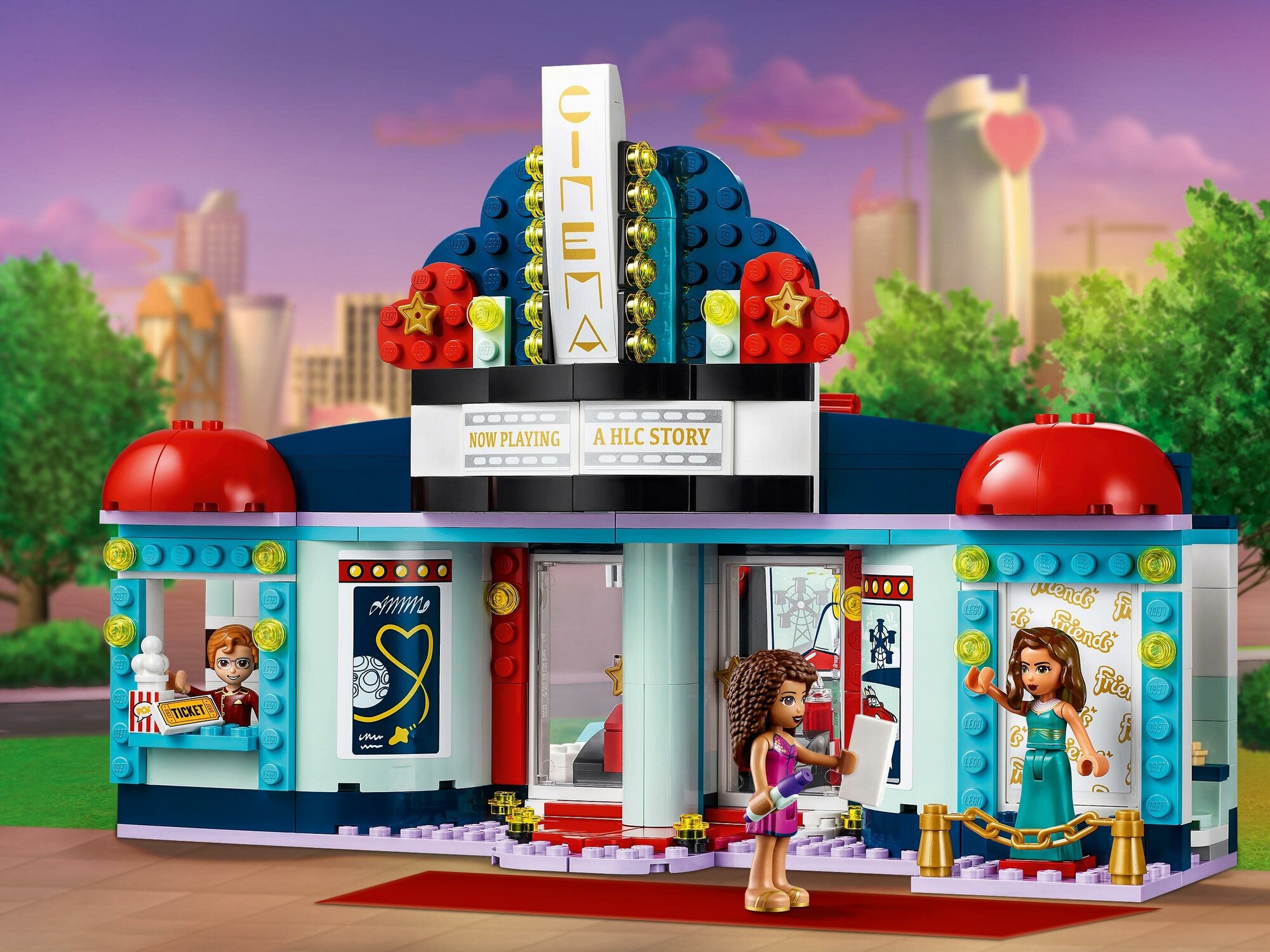 Конструктор LEGO Friends 41448 Кинотеатр Хартлейк-Сити - фото №20