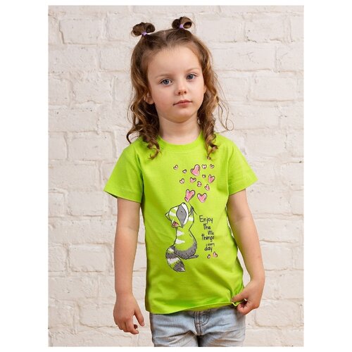 фото Футболка mor размер 92-98, зеленый