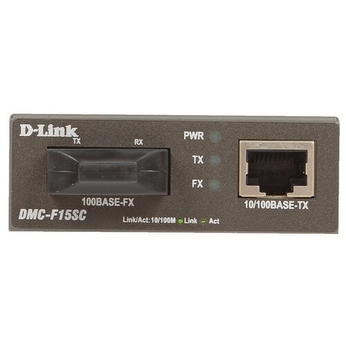 Медиаконвертер D-Link DMC-F15SC конвертер d link dmc 515sc e