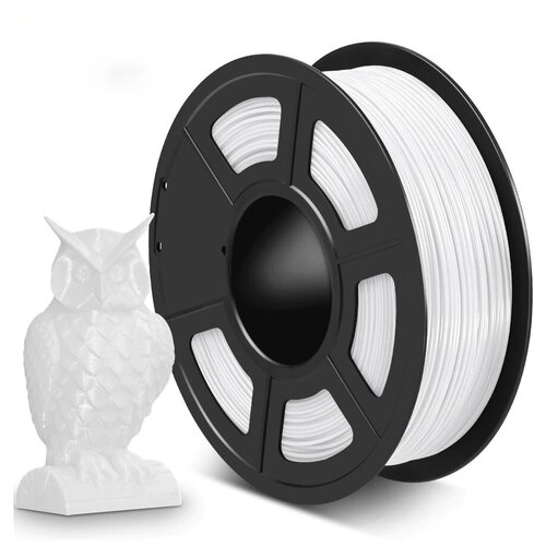 Nylon пластик Solidfilament в катушках 1,75мм, 1кг (Белый/White)