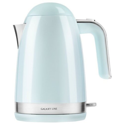 Чайник электрический Galaxy GL 0332 пластик колба металл 17 2200 Вт голубой 396000₽