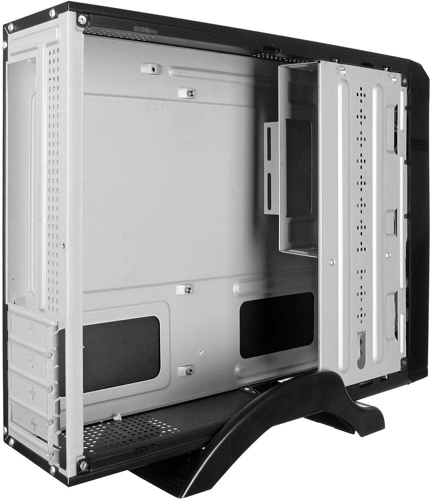 Компьютерный корпус ExeGate MI-207 черный - фото №2