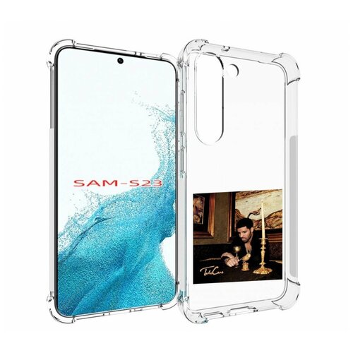 Чехол MyPads Drake - Take Care для Samsung Galaxy S23 задняя-панель-накладка-бампер