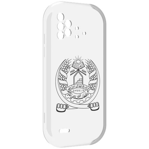 Чехол MyPads герб-афганистан для UMIDIGI Bison X10 / X10 Pro задняя-панель-накладка-бампер