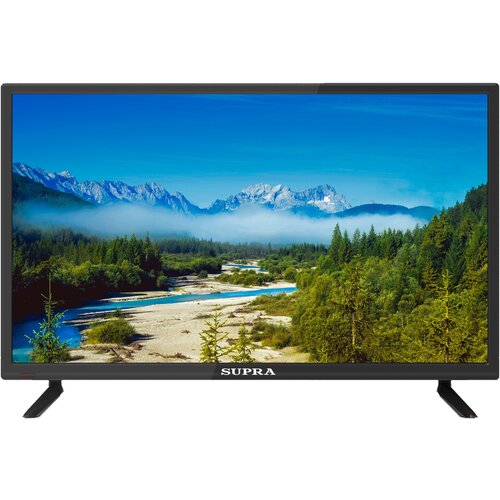 Телевизор LED Supra 23.6 STV-LC24ST0045W. черный HD 50Hz DVB-T DVB-T2 DVB-C USB WiFi Smart TV