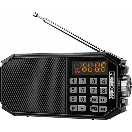 Портативный FM радиоприемник с блютуз Retekess TR610 155000₽