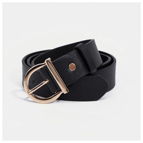 фото Ремень сима-ленд, размер 105, черный сима-лэнд