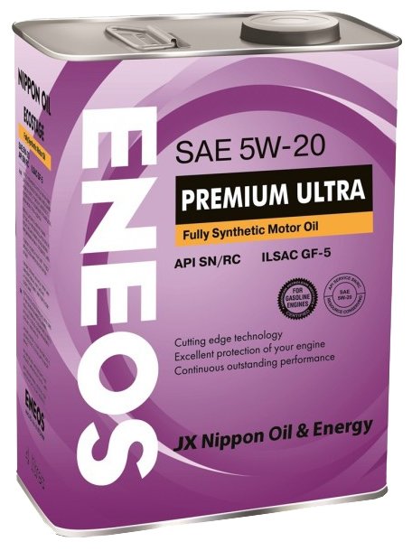 ENEOS 8809478941790 5W20 ENEOS Premium Ultra 4L 1шт