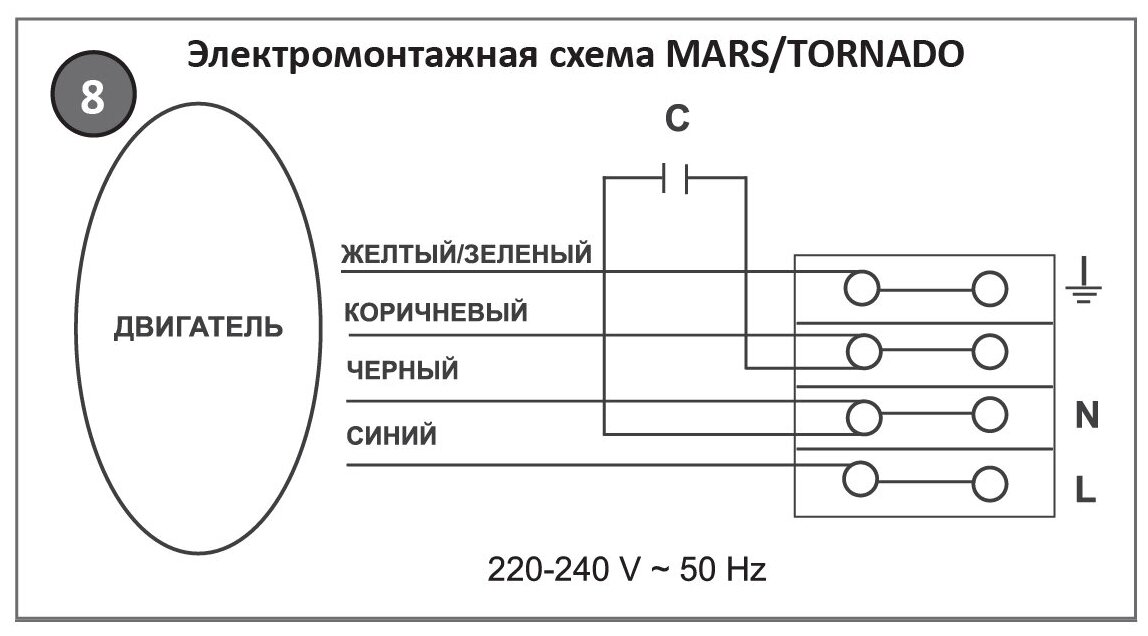 Вентилятор ЭРА TORNADO 125 центробежный D125 - фотография № 7