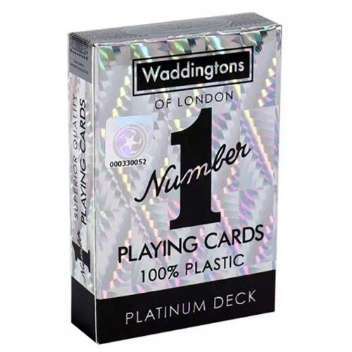 Профессиональные подарочные пластиковые игральные карты для покера Waddingtons No.1 WINNING Moves 029391