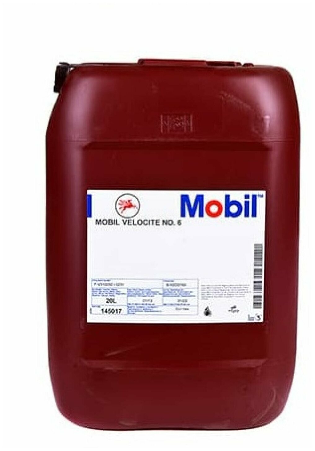 Шпиндельное масло Mobil VELOCITE NO 6 (152688) 20л