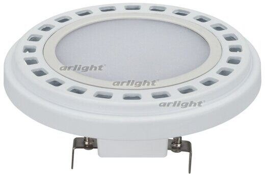 Лампа AR111-UNIT-G53-12W- Day4000 (WH, 120 deg, 12V) (arlight, Металл)