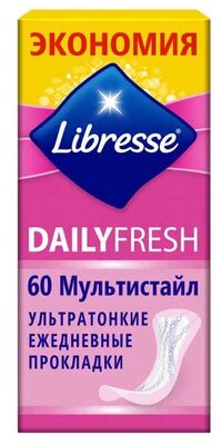 Libresse прокладки ежедневные DailyFresh MultiStyle