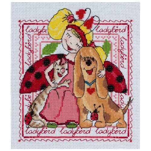 фото Набор для вышивания vk-1640 ( вк-1640 ) "дружное семейство" panna