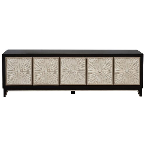 фото Тумба под телевизор с дверцами garda decor 98419/7