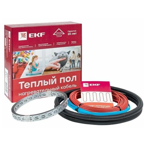 Комплект Теплый пол кабель 2250Вт 152м 15кв м PROxima EKF nk-2250 19322₽