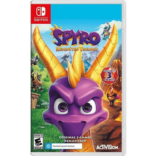 Spyro Reignited Trilogy [Switch, английская версия]