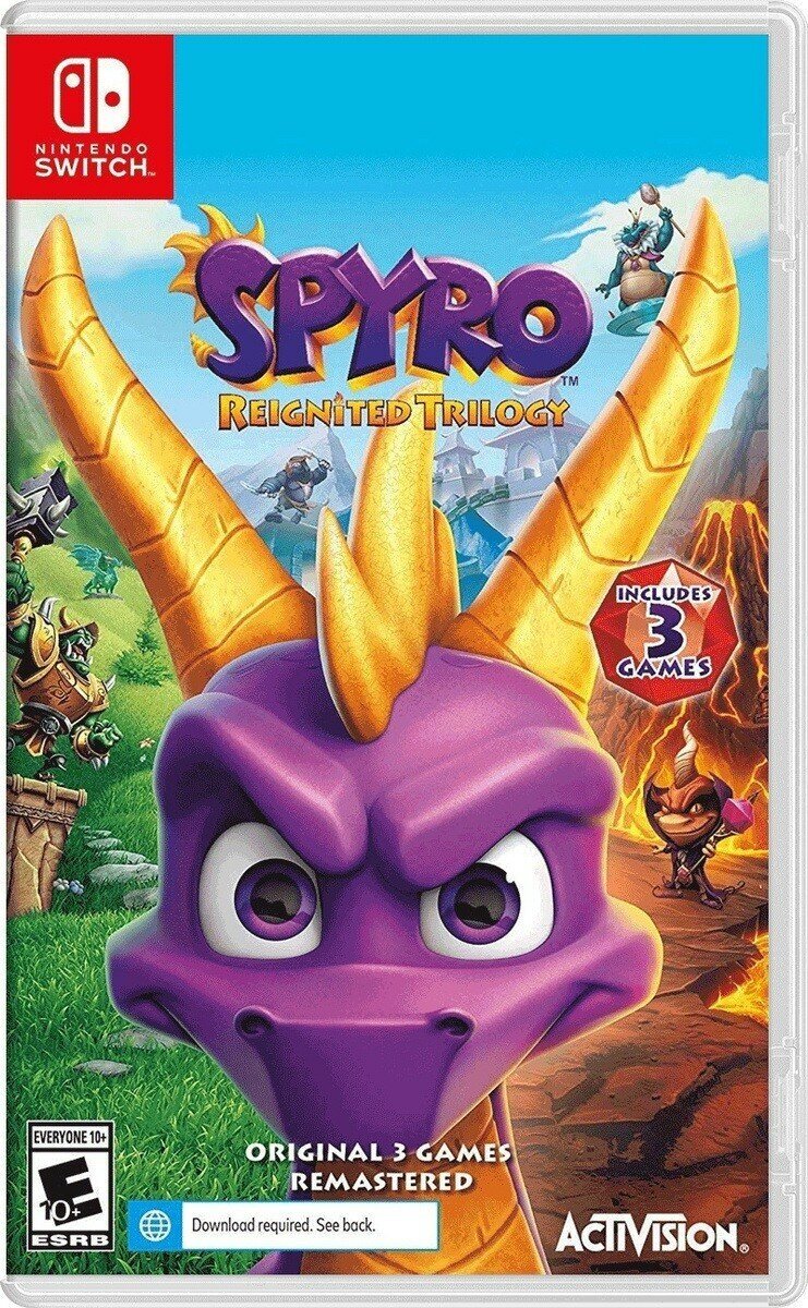 Spyro Reignited Trilogy [Switch, английская версия]