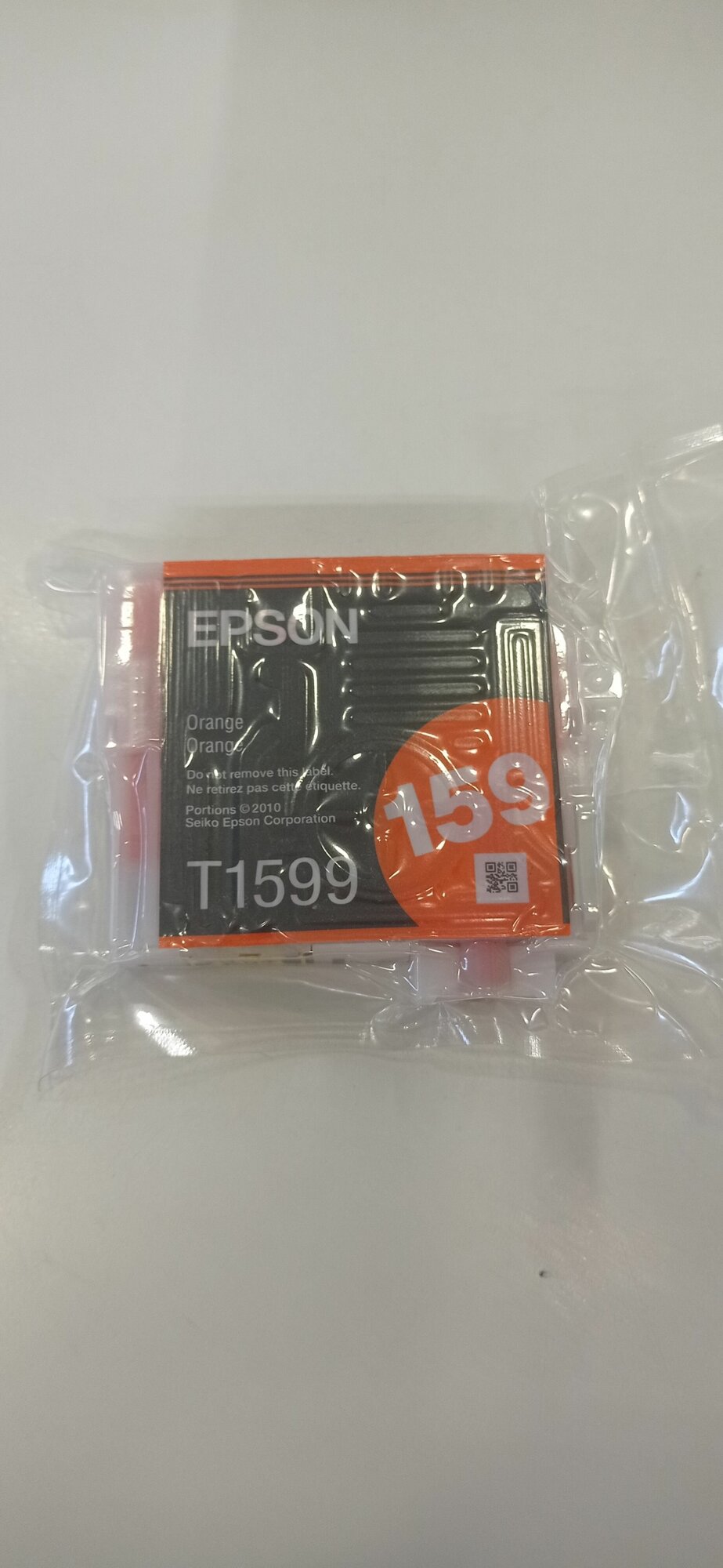 Картридж Epson C13T15994010, оранжевый, блистер