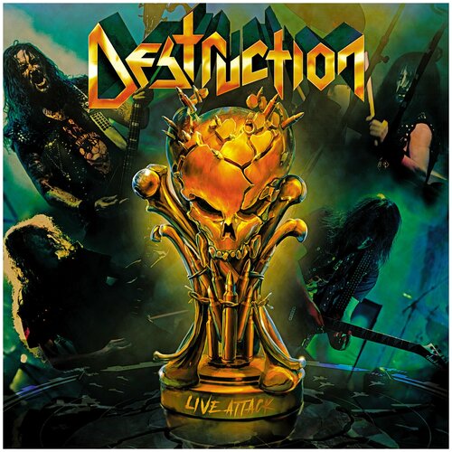 Destruction – Live Attack (CD) destruction born to perish black vinyl