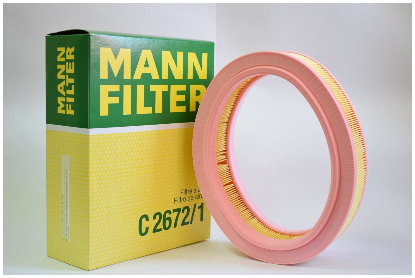 [C26721] MANN-FILTER Фильтр воздушный - фото №2