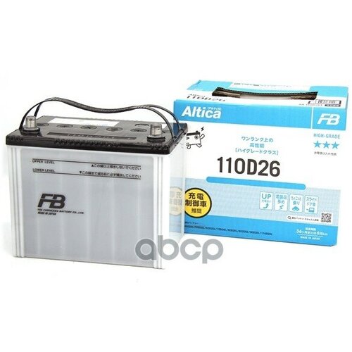 Аккумулятор Fb 110D26r Altica High-Grade Japan-Стандарт, 80Ah 760A 260X170x220 Mm (+-) FURUKAWA арт. 110D26R