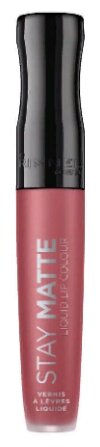 Rimmel жидкая помада для губ Stay Matte, оттенок 100