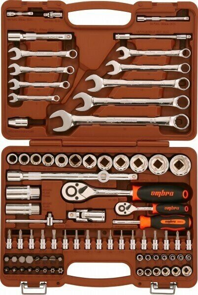 Набор инструмента Ombra 82 пр. OMT82S12 55377 — фото 1