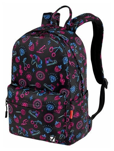 Рюкзак BRAUBERG DREAM универсальный с карманом для ноутбука, эргономичный, "Sweet dreams", 42х26х14 см, 271667, 271677