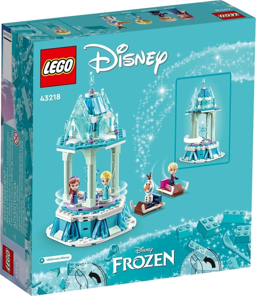 Конструктор Lego ® Disney™ 43218 Волшебная карусель Анны и Эльзы