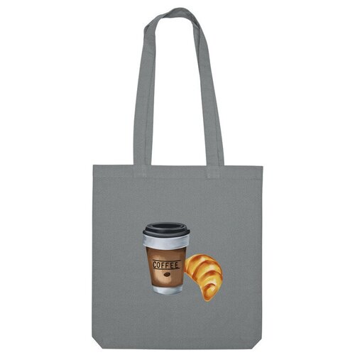 фото Сумка шоппер us basic, серый