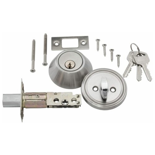 Замок врезной Maxi locks Deadbolt 101 SN (матовый никель)