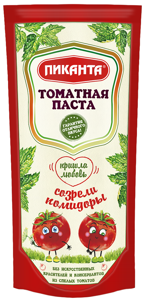 Пиканта Паста томатная, 140 г, 18 шт