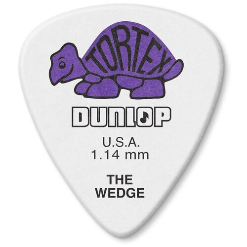 Набор медиаторов для гитары, 12 шт, 1,14 мм Dunlop 424P1.14 Tortex Wedge