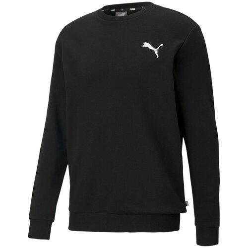 Свитшот PUMA Essentials Small Logo Men’s Sweatshirt, размер XXL, черный свитшот puma essentials small logo men’s sweatshirt размер xxl белый