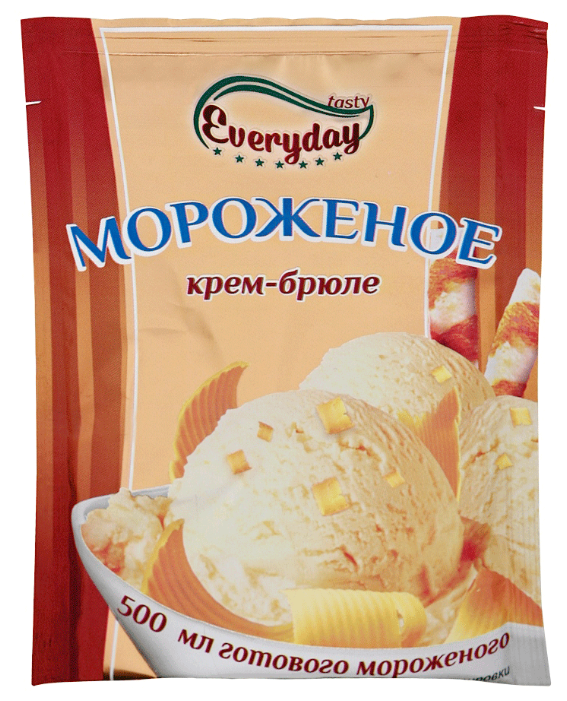 Смесь для мороженого Everyday крем-брюле 55 г